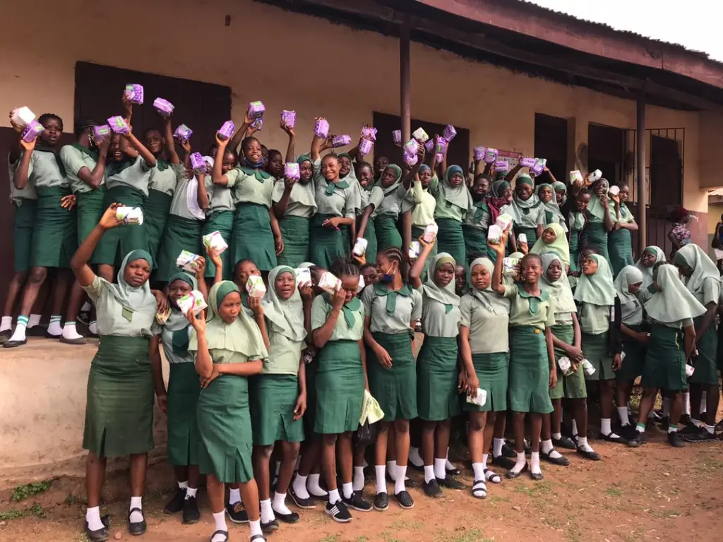 Nigerian students in class